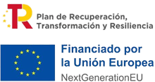 Plan de Recuperación Transformación y resiliencia. Financiado por la Unión Europea. Next generation EU.