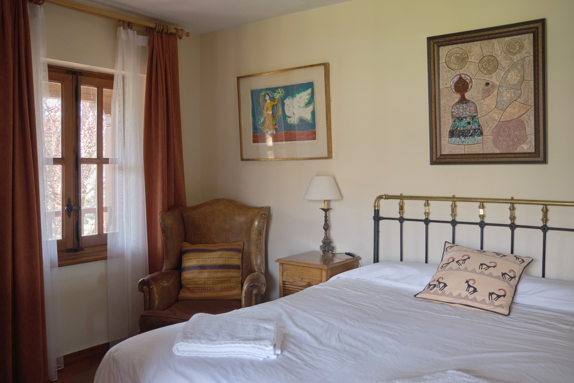 Dormitorio casa Rural Riaza