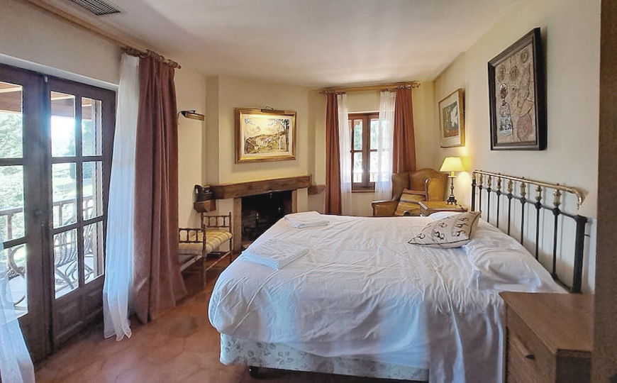 Dormitorio casa Rural Riaza