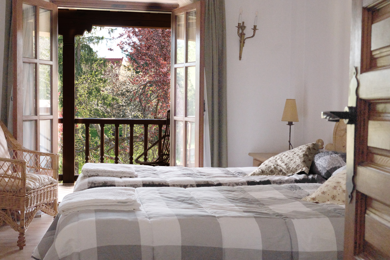 Dormitorio casa Rural Riaza