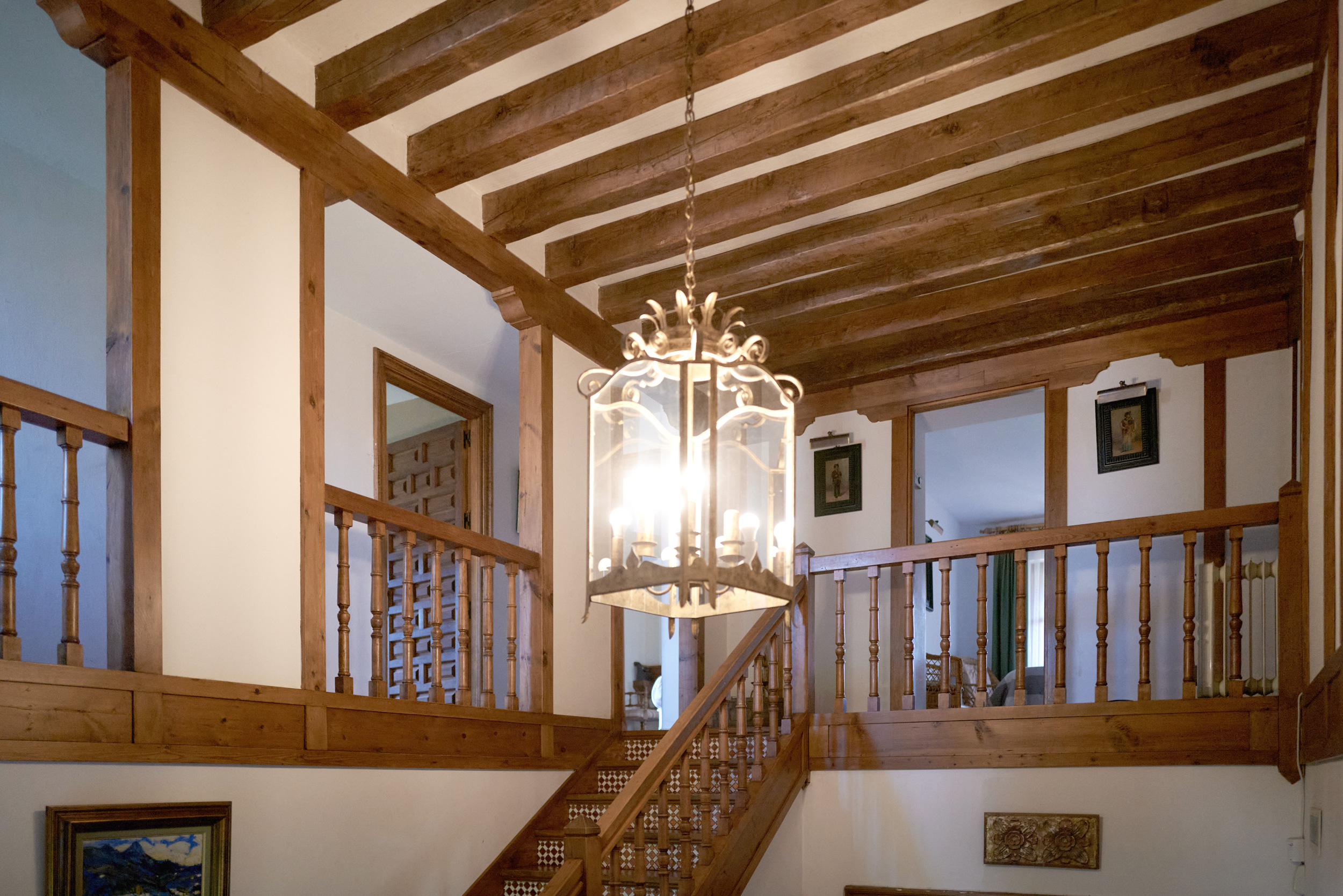 Recibidor casa rural en riaza
