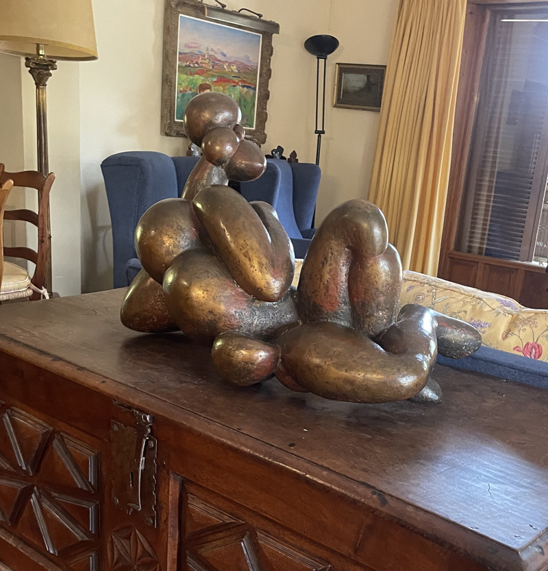 escultura salon Casa Rural Riaza