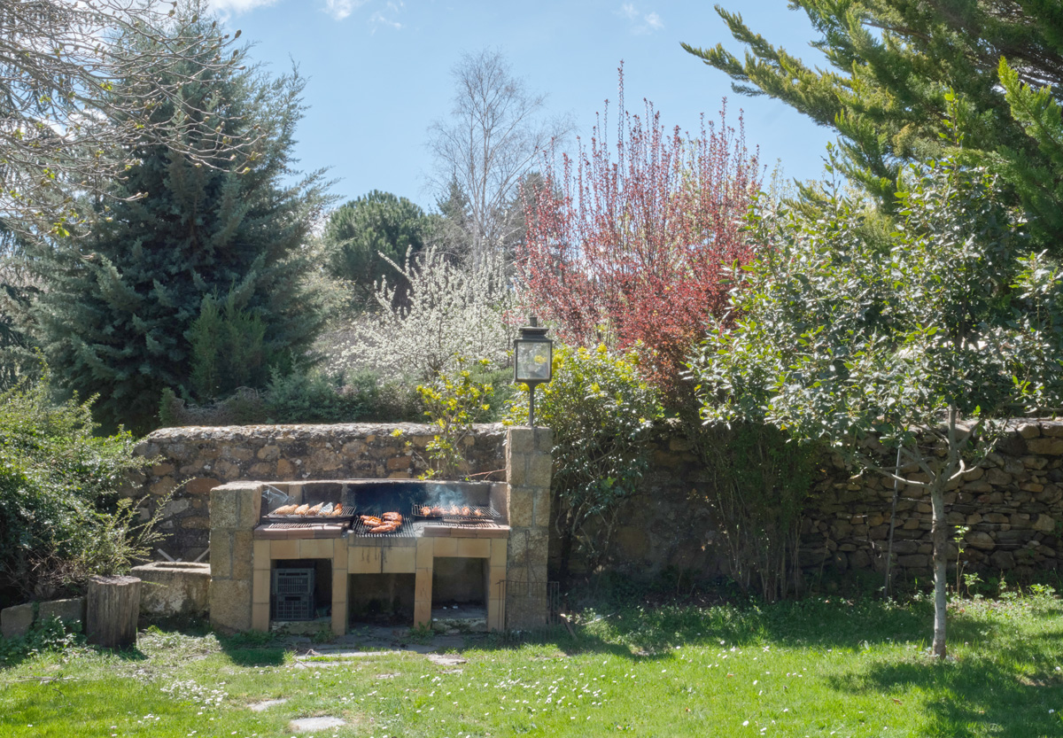 parrilla barbacoa Casa Rural Riaza